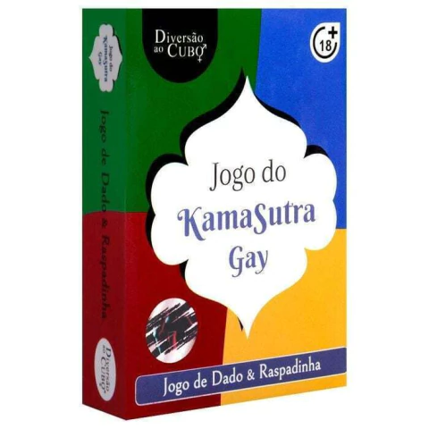 Jogo de Baralho Raspadinha Kamasutra Gay