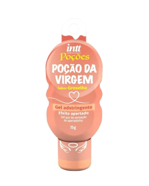 Gel adstringente Poção da Virgem Feminino aroma groselha 15g
