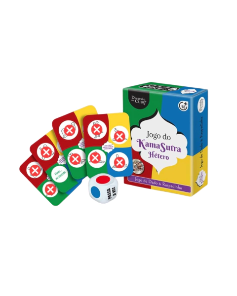 Baralho Erótico Kama Sutra Hétero - comprar online