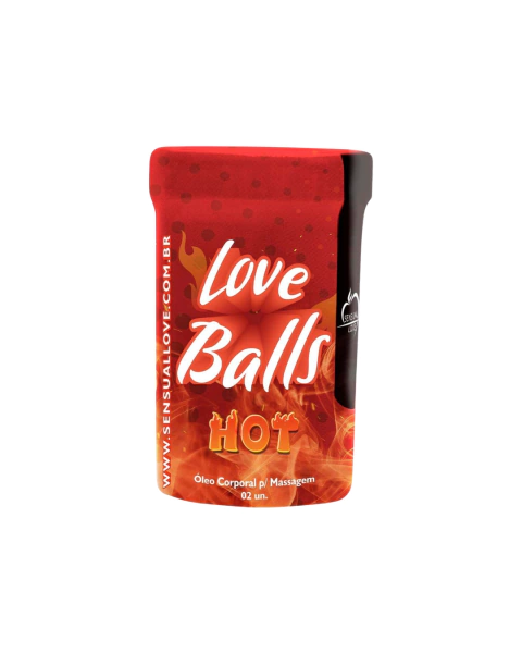 Bolinhas Explosivas Love Balls Hot - 02 Unidades Sensual - comprar online