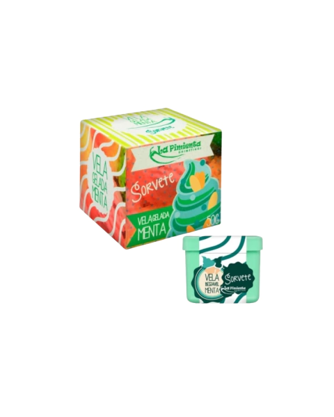 Vela Beijável Sabor Menta Ice La Pimienta 50g - comprar online