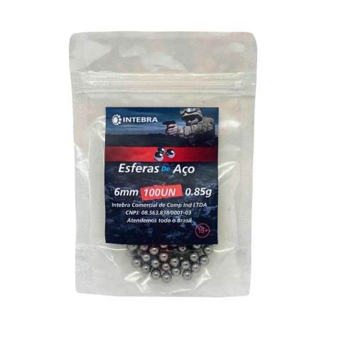 Munição Esferas 6mm 100 unidades - comprar online