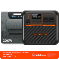 Bluetti AC180P 1800W | Painel 200W - comprar online