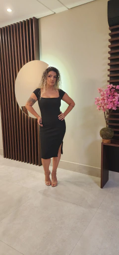 Vestido Ribana Canelado Monica - comprar online