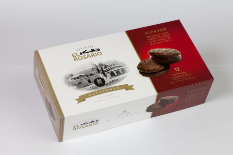 Alfajor con Baño de Chocolate x 12 uds. - comprar online