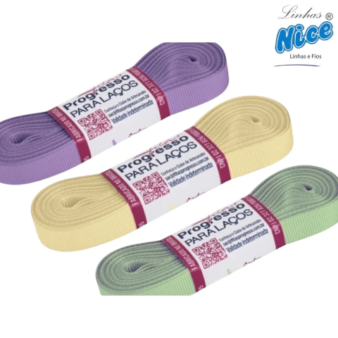 Fita Gorgurão Asia Para Laço 10mm Progresso Nº2 - 10 Metro GA002