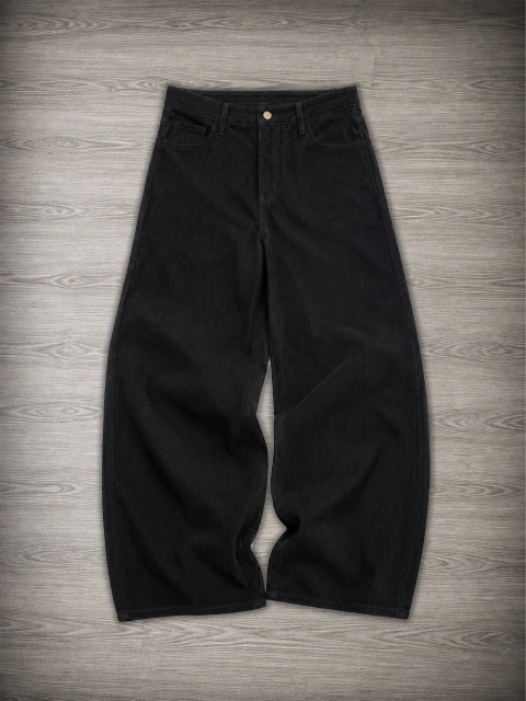 Baggy Corderoy Negro