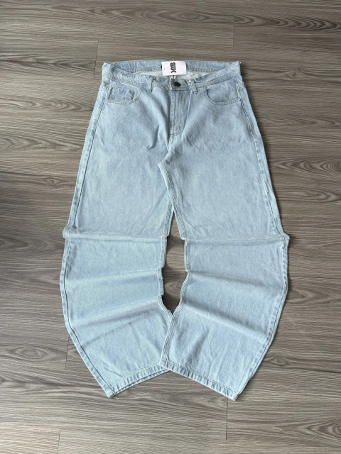 Baggy Celeste Liso Denim
