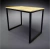 Escrivaninha Industrial - 80cm Pinus 30mm / Metalon 30x30 - loja online