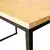 Mesa de Reunião Industrial - 220x100cm - Pinus 30mm na internet