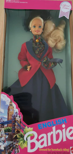Dolls Of The World - English Barbie