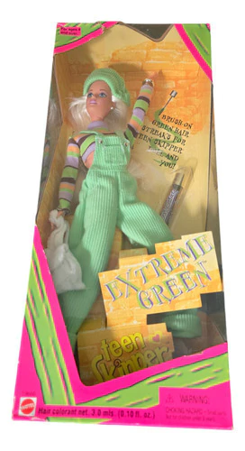 Barbie Extreme Green - 90s