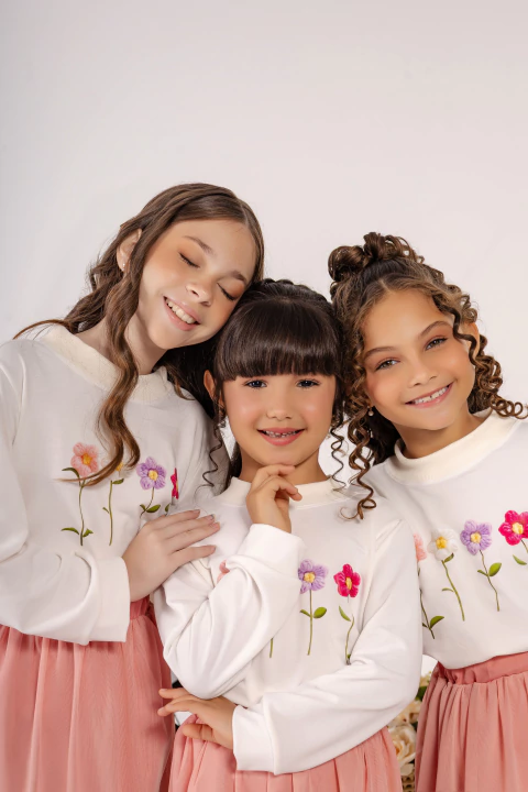 Combinadinho Blogueirinha - Moletom Jardins