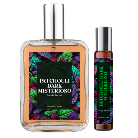 Perfume Patchouli Dark Misterioso Mulher 100ml + RollOn 10ml