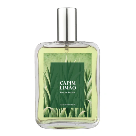 Perfume Capim Limão Masculino 100ml - Natural e Vegano