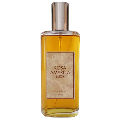 Perfume Rosa Amarela Elixir 100ml Extrait De Parfum Floral