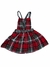 Vestido Jardineira Xadrez Wonder Nation 4 Anos - comprar online
