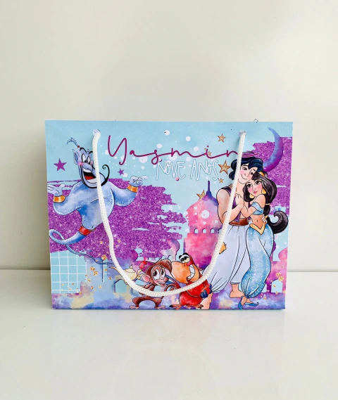 Sacolinha - Aladdin e Jasmine