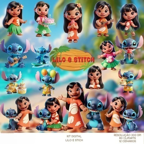 Lilo e Stitch - Kit Digital