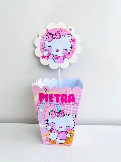 Centro de Mesa - Hello Kitty