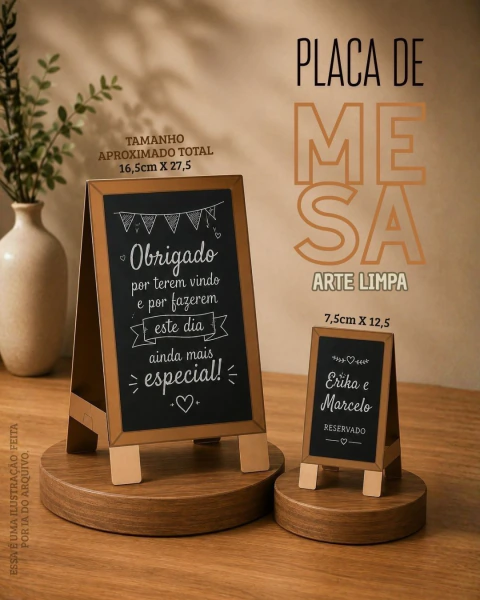 Placa de Mesa