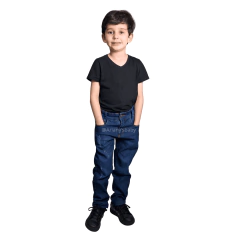 Calça Slim Infantil Masculina Menino Jeans 4 ao 16 - comprar online
