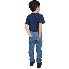 Imagem do Calça Slim Infantil Masculina Menino Jeans 4 ao 16