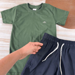 Conjunto Infantil short Tactel Camiseta Menino - comprar online