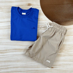 Conjunto Infantil short Tactel Camiseta Menino - comprar online