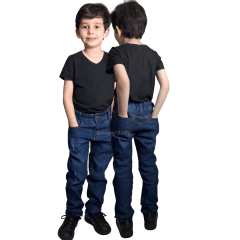 Imagem do Calça Slim Infantil Masculina Jeans