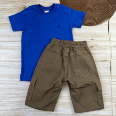 Conjunto Cargo Infantil Menino look - loja online
