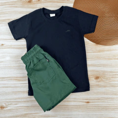 Conjunto Infantil short Tactel Camiseta Menino - Arianys Baby