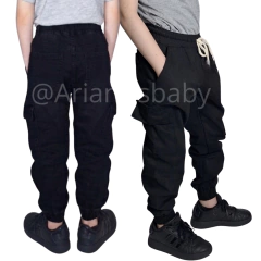 Calça Cargo Infantil E Juvenil Menino Masculina 4 ao 16 - Arianys Baby