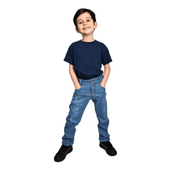 Calça Slim Infantil Masculina Menino Jeans 4 ao 16 na internet