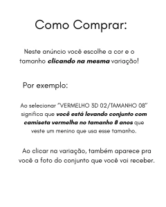 Conjunto Infantil Menino Juvenil Masculino - comprar online