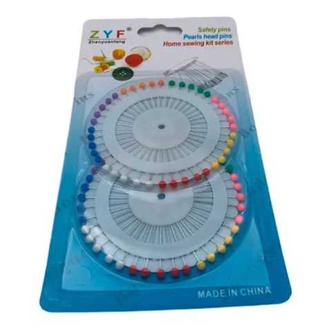 Alfileres Cabeza Perlado De Colores Discos X 2 Alfiler Ofert - comprar online