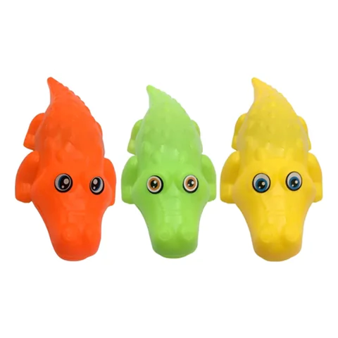 Cocodrilo Grande Juguete A Cuerda Y Sonido Niños Diversion - comprar online