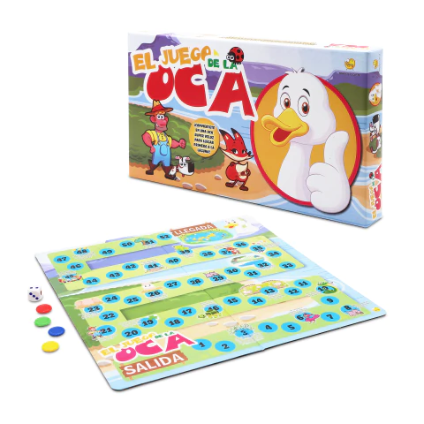 Juegos De Mesa Juego De La Oca Diversion Niños Oferta - comprar online