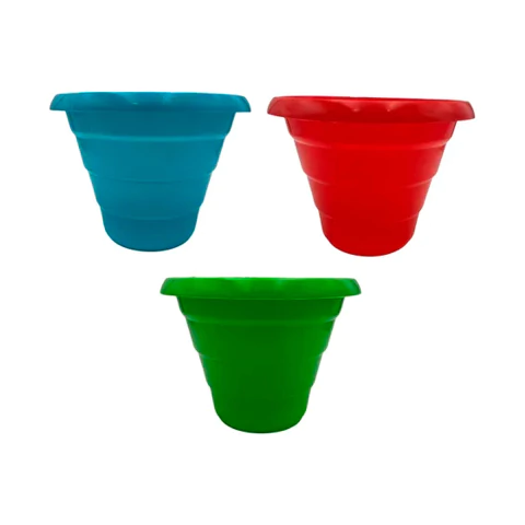 Maceta Plastico Mediana Redonda Maceta Planta 20 X 26 Cm - comprar online