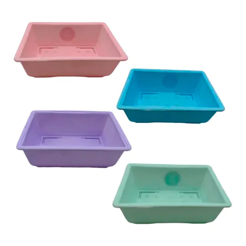 Maceta Plastico Rectangular Maceta Planta Chica 15x11x5 Cm - comprar online