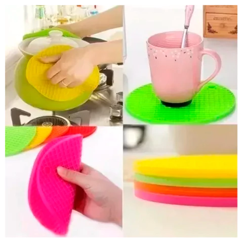 Posafuentes Redondo Texturizado X 4 Patagonia Home - comprar online