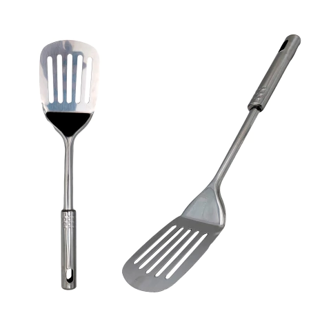Espátula Acanalada Acero Inoxidable - comprar online