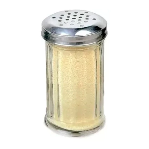 Quesera Vidrio Con Tapa Acero Inoxidable 500 Cc 14 X 7 Cm - comprar online