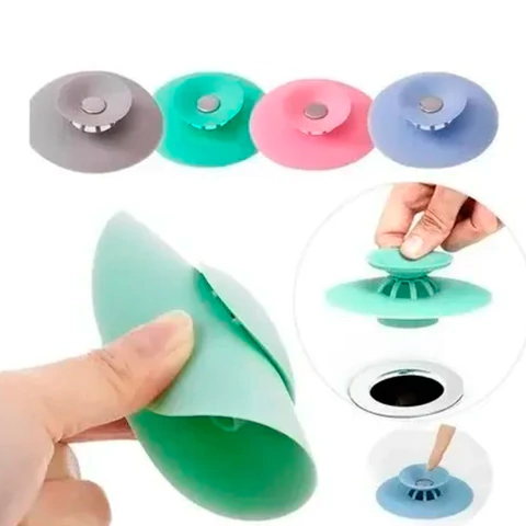 Tapón Silicona Pack X 2 Para Bacha Redondo 10 Cm - comprar online