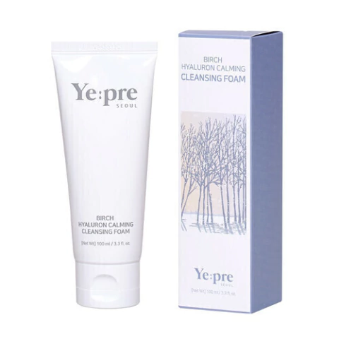 Yepre Cleansing Foam - Betula e Acido Hialuronico 100m
