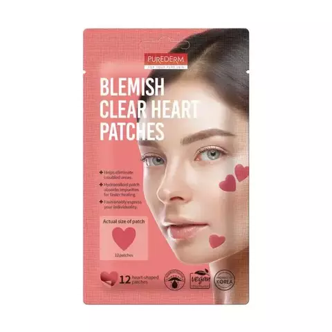 Purederm - Blemish Clear Heart Patches