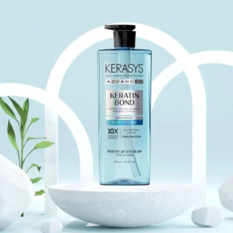Kerasys Advanced Keratin Bond Silky Moisture Shamp 600ml
