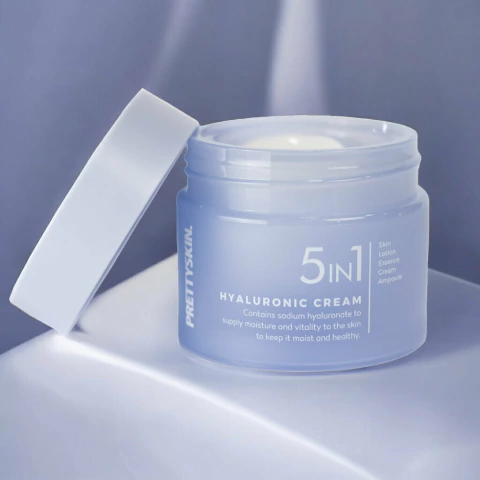 PRETTYSKIN - 5 IN 1 HYALURONIC CREAM 50ML
