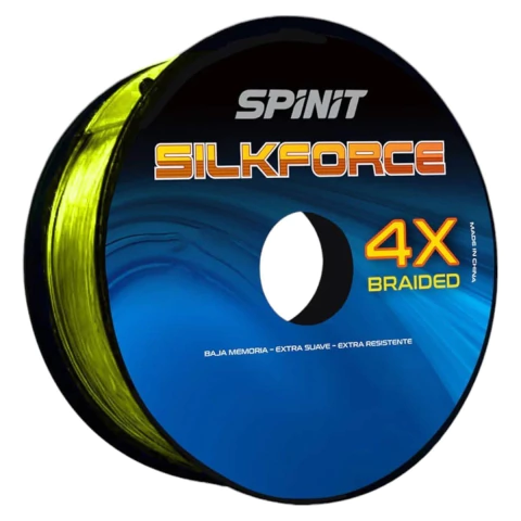 Multifilamento Spinit Silkforce 4X Braided 0.28mm- 40lbs – 100mts - comprar online