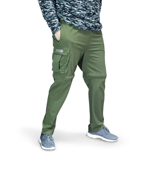 Pantalon Payo Cargo Desmontable Color Verde - comprar online